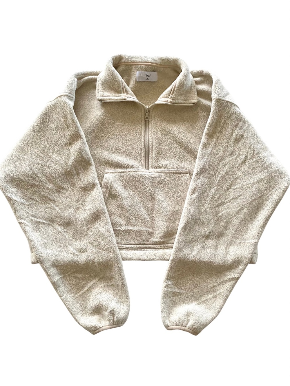 TNA Polar Fleece Cropped Half Zip